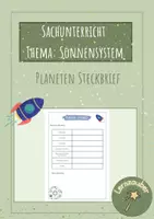 Vorschau - Arbeitsblätter - Materialpaket Sonnensystem - Seite 1
