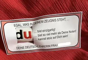 Vorschau - Mal- und Bastelvorlagen - Wertschätzung Zeugnisse Lehrerin - Deckblatt