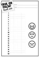 anteprima - Materiale di supporto/inclusione - Reading Comprehension BOOKLET - Level 1 - Pagina 3