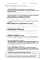 Vorschau - Arbeitsblätter - AB mit Fragen zum Thema "Supermarkt" + Lösungsblatt + Infografik - Seite 2