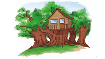 Vorschau - Präsentationen/Tafelbilder - Bilderbuchkino LINA - Da fehlt ein Teppich im Baumhaus - Seite 2
