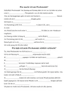Vorschau - Arbeitsblätter - Wochenende: Lückentext - Seite 3