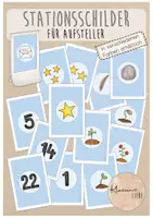Vorschau - Stationenlernen - Klassenleitung Sparpaket: Classroom (in hellblau) - Seite 1