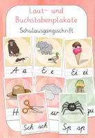 Vorschau - Poster - Buchstaben- & Lautplakate - Schulausgangsschrift (SAS) - Deckblatt