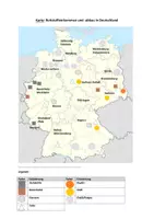 Vorschau - Bildkarten - Karte: Rohstoffe und Abbau in Deutschland - Deckblatt