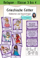 Vorschau - Bildkarten - Bildkarten und Impulsfragen zu den griechischen Göttern - Deckblatt