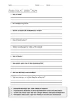 Vorschau - Arbeitsblätter - AB mit Fragen zum Thema "Tabak" + Lösungsblatt + Infografik - Deckblatt