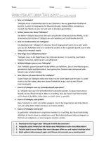 Vorschau - Arbeitsblätter - AB mit Fragen zum Thema "Tafelspitz" + Lösungsblatt - Seite 1