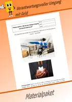 Vorschau - Unterrichtsreihen - Money matters - Wie du den richtigen Umgang mit deinem Geld lernst! - Deckblatt