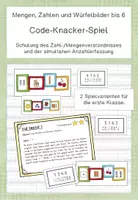 Vorschau - Spiele - Mathespiele (Mengen bis 6) Code-Knacker - Deckblatt
