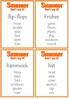 Vorschau - Spiele - Summer Vocabulary Materialpaket - Seite 3
