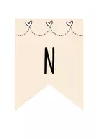 Vorschau - Poster - Wimpelkette Englisch beige - Seite 2
