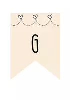 Vorschau - Poster - Wimpelkette Englisch beige - Seite 3