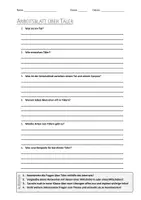 Vorschau - Arbeitsblätter - Lernplakat + AB mit Fragen zum Thema "Täler" + Lösungsblatt + Infografik - Seite 1