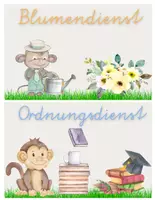 Vorschau - Poster - Klassendienste für die Affenklasse - Seite 2