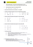 Vorschau - Test - Klassenarbeit rationale Zahlen - Deckblatt