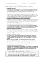 Vorschau - Arbeitsblätter - AB mit Fragen zum Thema "Tankstellen" + Lösungsblatt - Seite 1