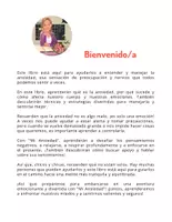 Vista previa - Fichas informativas / Documentos de lectura - Mi Ansiedad, 6 a 8 años niñas - página 3