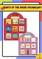 Vista previa - Juegos / Gamificación - Vocabulary activtiy : House - Portada