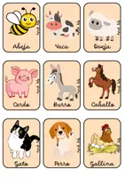 Vista previa - Juegos / Gamificación - Recuérdame ANIMALES DE LA GRANJA - Portada
