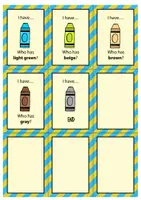 Vorschau - Stationenlernen - Colours: I have... Who has...? / Spiel (Englisch) - Seite 2