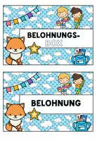 Vorschau - Präsentationen/Tafelbilder - Belohnungskarten Grundschule – Lochkarten Belohnungssystem – Punch Card - Fuchsklasse - Seite 3