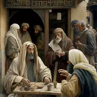 Vorschau - Präsentationen/Tafelbilder - Jesus und der Zöllner Bildmaterial - Seite 1