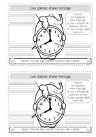 Aperçu - Feuilles d'exercices - Kit pédagogique: Heure, Horolage, Durée de temps - Page 3