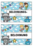 Vorschau - Präsentationen/Tafelbilder - Belohnungskarten Grundschule – Lochkarten Belohnungssystem – Punch Card - Waschbärenklasse - Seite 3