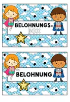 Vorschau - Arbeitsblätter - Belohnungskarten Grundschule – Lochkarten Belohnungssystem - Heros Punch Card - Seite 3
