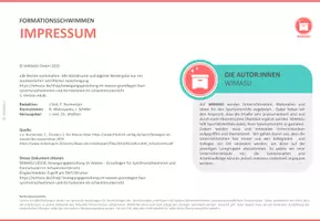 Vorschau - Poster - Bewegungsgestaltung im Wasser - Grundlagen für Synchronschwimmen und Formationen im Schwimmunterricht - Seite 2