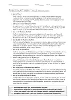 Vorschau - Arbeitsblätter - AB mit Fragen zum Thema "Thule" + Lösungsblatt - Seite 1