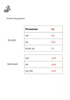Vorschau - Arbeitsblätter - Personalpronomen DAZ/DAF Grammatik Arbeitsblätter Übungen - Seite 1