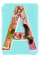 Vorschau - Arbeitsblätter - Lernplakate Poster "Buchstaben" Alphabet Klassenzimmerdeko Buchstabeneinführung - Seite 1