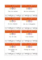 Vorschau - Aufgabenkarten - Tenses Task Cards - Materialpaket 260 cards (wachsendes Paket) - Seite 3
