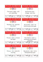 Vorschau - Aufgabenkarten - Past Simple (Irregular Verbs) - Task Cards - Seite 3