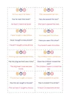 Vorschau - Aufgabenkarten - Present Perfect - Task Cards (24 cards) - Seite 2