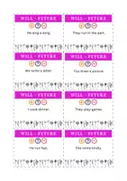 Vorschau - Aufgabenkarten - Will Future - Task Cards (24 Cards) - Seite 1