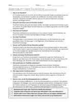 Vorschau - Arbeitsblätter - AB mit Fragen zum Thema "Thunfische" + Lösungsblatt - Seite 1