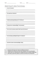 Vorschau - Arbeitsblätter - Lernposter + AB mit Fragen zum Thema "Tischtennis" + Lösungsblatt + Infografik - Seite 1