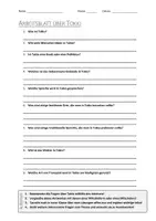 Vorschau - Arbeitsblätter - AB mit Fragen zum Thema "Tokio" + Lösungsblatt + Infografik - Deckblatt