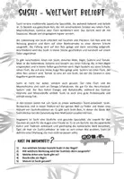 Vorschau - Arbeitsblätter - Lesetext des Tages - Paket Japan "Sushi" - Seite 2