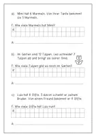 Vorschau - Arbeitsblätter - Sachaufgaben-Profi Übungsheft für die 1. Klasse - Seite 3