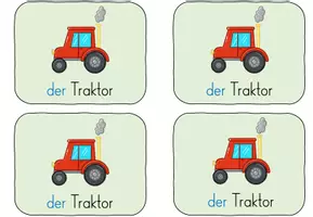 Vorschau - Merkblätter - Wortschatzheft Bauernhof - Seite 2