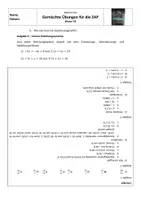 Vorschau - Arbeitsblätter - ZAP-Vorbereitung im Fach Mathematik - Seite 1