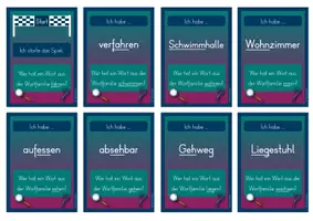 Vorschau - Spiele - Wortstamm & Wortfamilie - Ich habe ... Wer hat ...? (Lesespiel) - Seite 3