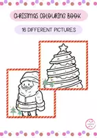 Vista previa - Manualidades / Dibujos para colorear - CHRISTMAS COLOURING BOOK - Portada