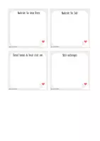 Vorschau - Fördermaterial/Inklusion - Nachricht Notizen 4er-Set pastell - Seite 2