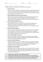 Vorschau - Arbeitsblätter - AB mit Fragen zum Thema "Torten" + Lösungsblatt + Mindmap + Infografik - Seite 3
