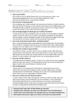 Vorschau - Arbeitsblätter - AB mit Fragen zum Thema "Tortilla" + Lösungsblatt + Mindmap - Seite 2